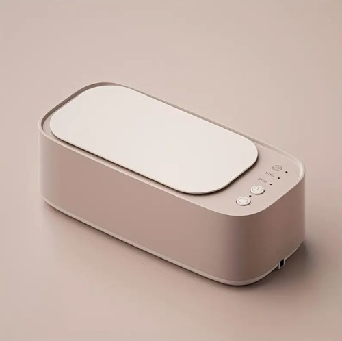 휴대용 USB 충전식 고주파 진동 청소기 - 보석류, 안경, 시계, 교정기 및 틀니용 다목적 가정용 에르고노믹 디자인, 컴팩트하고 가벼운 설계, 내구성 있는 구조